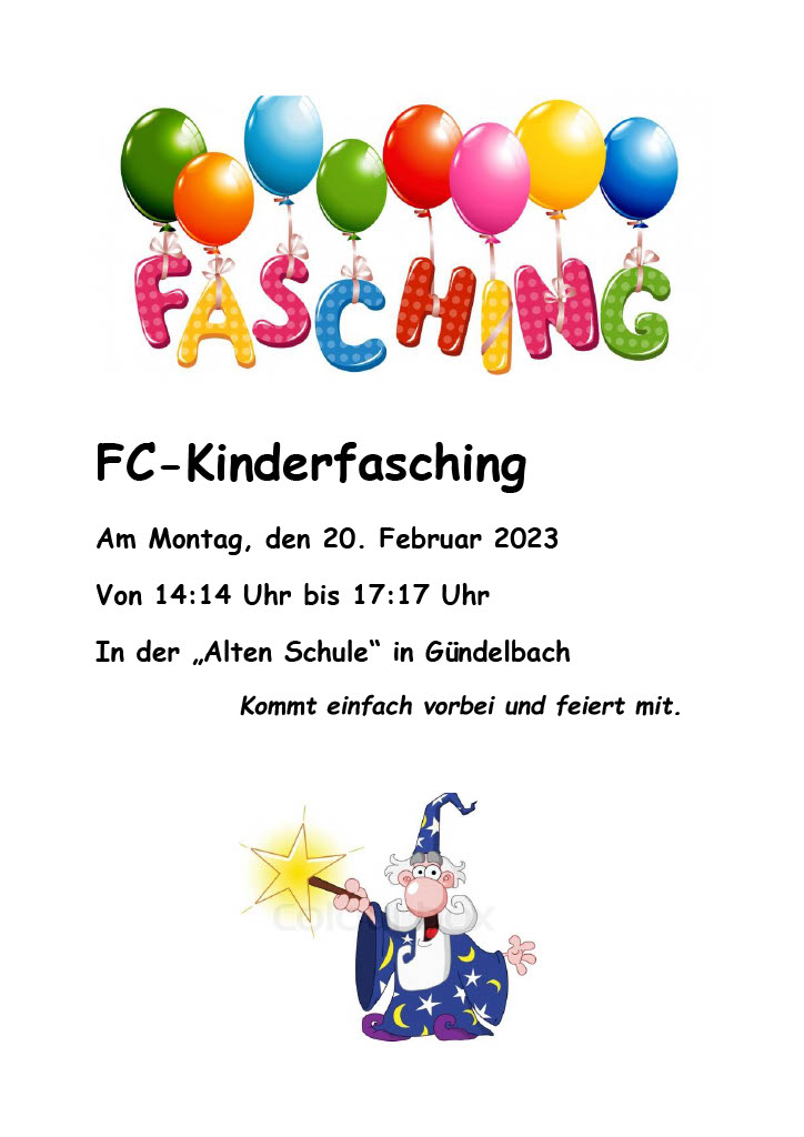 You are currently viewing Kinderfasching 2023
